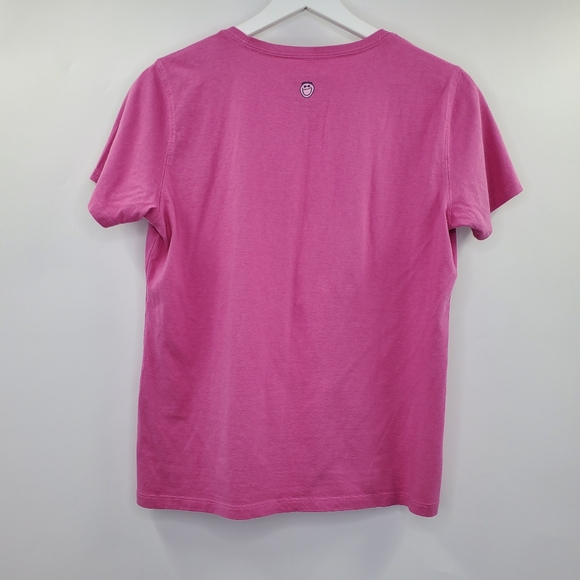 Life is Good Graphic Tee Scenic 30-A Florida Lounge Pink Coastal Grandma - Picture 5 of 8